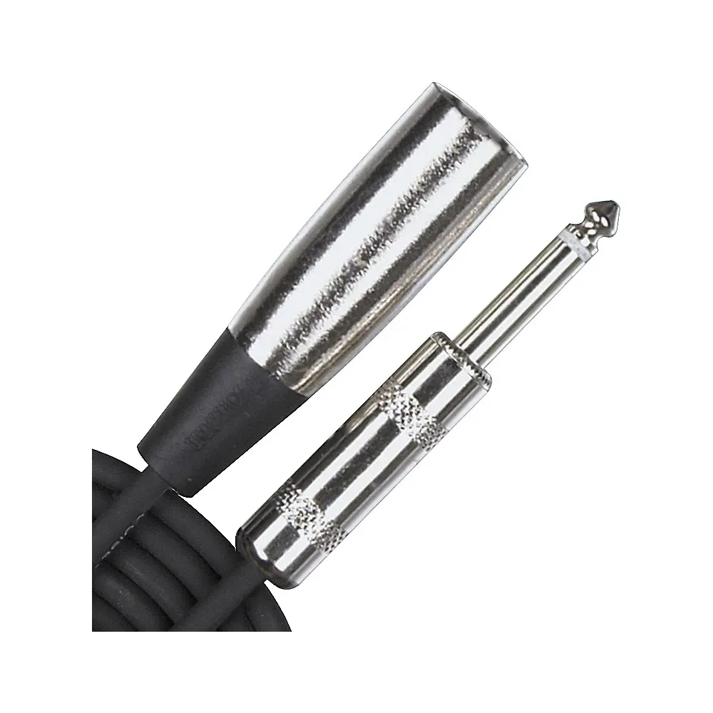 Инструментальный кабель Rapco Horizon HZ-10MP 1/4'' TS — XLR male, 10 ft (3.05 м), черный