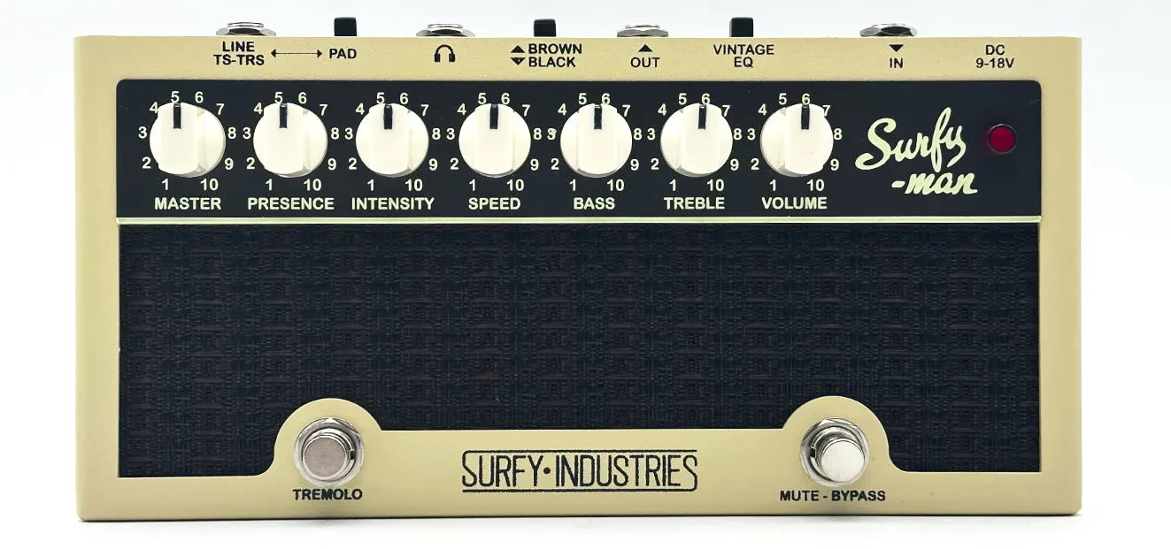 Педаль эффектов для электрогитары SURFY INDUSTRIES SurfyMan