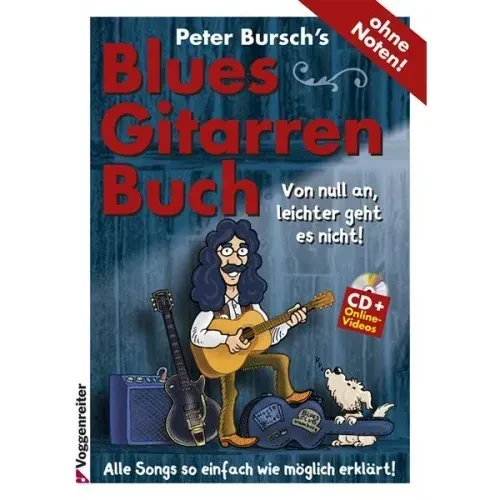Учебное пособие Voggenreiter Peter Burschs Blues Gitarrenbuch