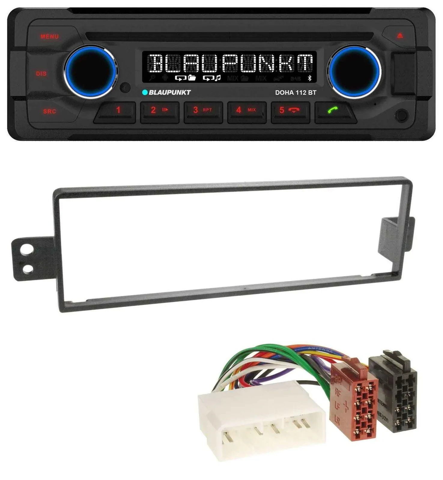 Blaupunkt AUX MP3 CD Bluetooth USB Autoradio für SsangYong Rexton