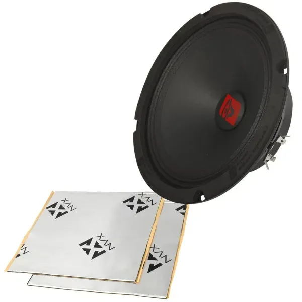Cerwin-Vega CVP65 150W RMS 6.5" Coaxial Speaker + Sound Damping