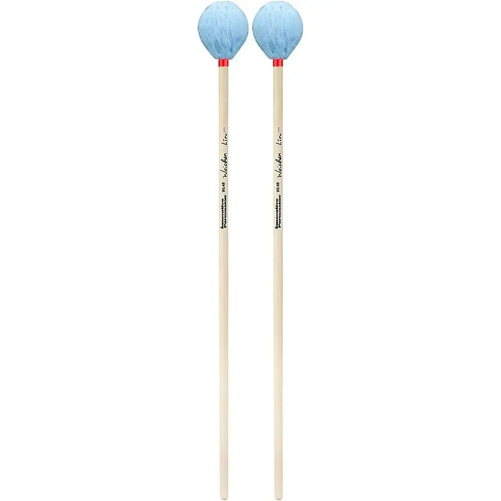 Палочки для маримбы Innovative Percussion Wei-Chen Lin Birch Handle Marimba Mallets Med Sky Blue Yarn