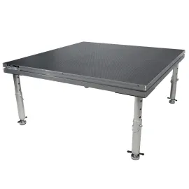 ProX XSU-4X4  4' x 4' Stage Deck 16-22" 24" Extended Telescoping Legs & Deck ...