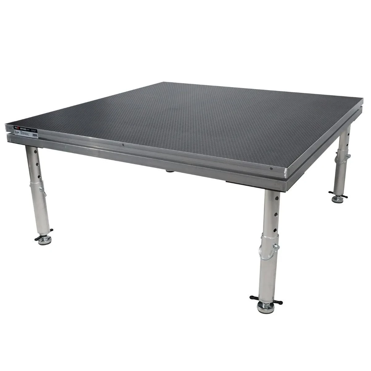 ProX XSU-4X4  4' x 4' Stage Deck 16-22" 24" Extended Telescoping Legs & Deck ...