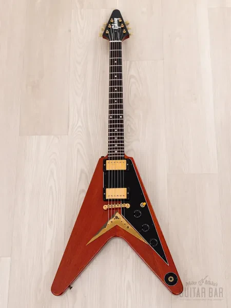 Электрогитара Gibson Custom Shop Historic 1958 Flying V HH Mahogany VOS Cherry w/case USA 2008