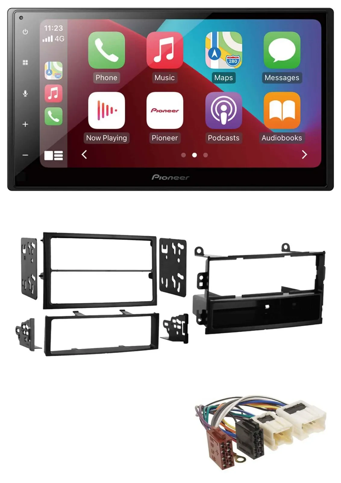 Pioneer USB MP3 DAB 2DIN Bluetooth Autoradio für Nissan 350Z Roadster 02-05