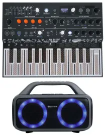 Arturia MicroFreak USB MIDI Hybrid Synthesizer 25-Key Synth+Bluetooth Speaker