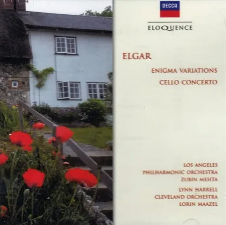 LORIN MAAZEL / ZUBIN MEHTA - Elgar: Enigma Variations, Cello Concerto (CD)