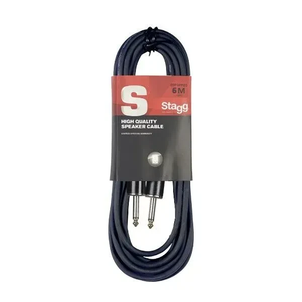 Коммутационный кабель Stagg SSP6PP15 Black 6 м