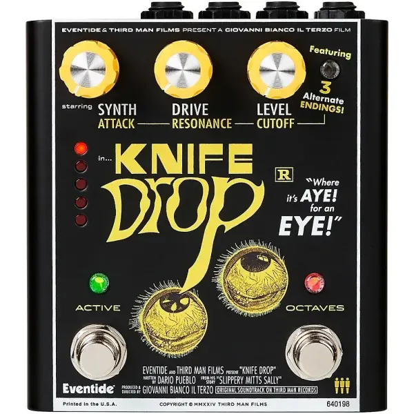 Педаль эффектов для электрогитары Eventide Knife Drop Fuzz Octave