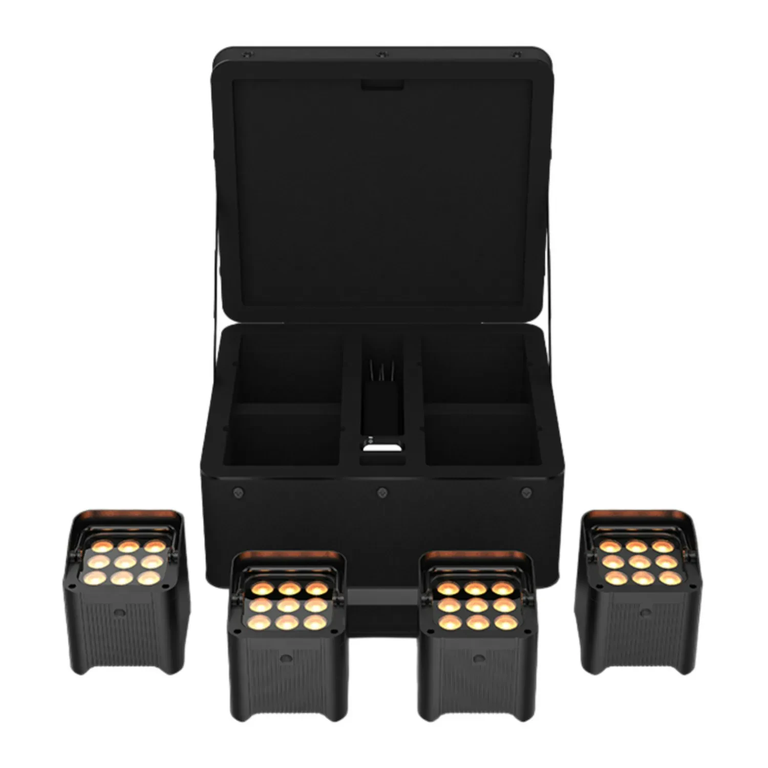 Б/У PAR-прожектор Chauvet DJ Freedom Par Q9 RGBA, беспроводной, с аккумулятором (набор, 4 шт.)