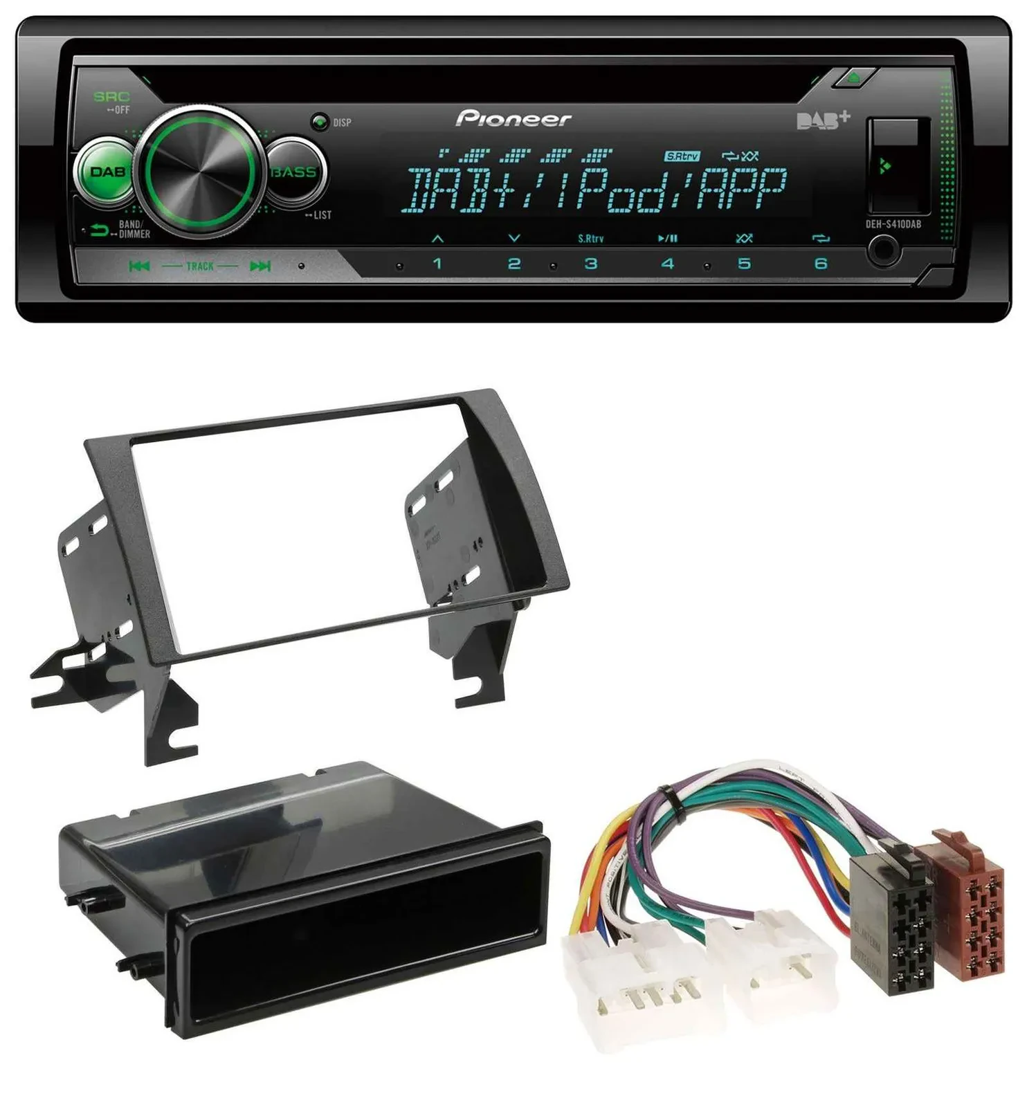 Pioneer USB MP3 DAB AUX CD Autoradio für Toyota Camry (2002-2006)