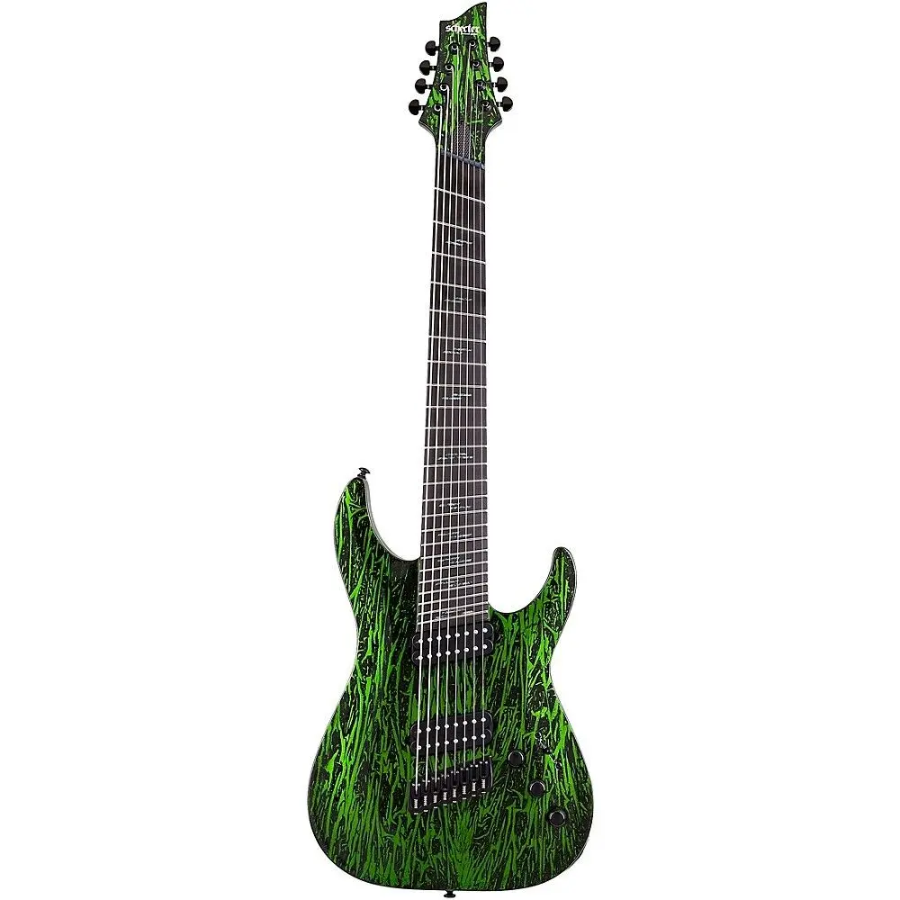 Электрогитара Schecter C-8 Multiscale Silver Mountain Extended Range Toxic Venom