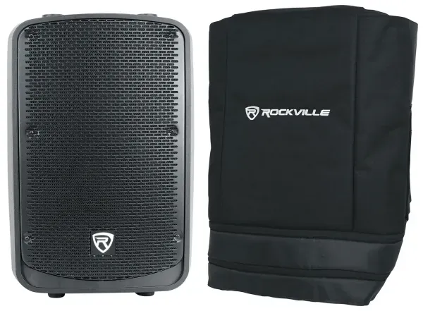 Rockville TITAN 12 12" 2000w Powered DJ PA Speaker w/Bluetooth/DSP+Slip Cover