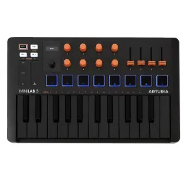 Arturia MiniLab 3 Limited Edition MIDI Keyboard Controller - Orange