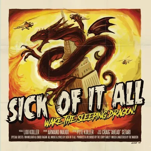 Виниловая пластинка Sick of It All – Wake The Sleeping Dragon (Релиз 2018)
