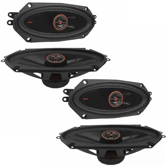 Cerwin Vega H7410 200W RMS 4x10" Coaxial Car Speakers (2-Pairs)