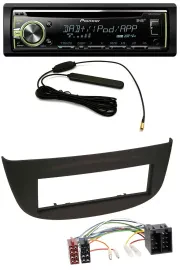 Автомагнитола для Renault Twingo Pioneer CD/MP3, USB, DAB, AUX, черная