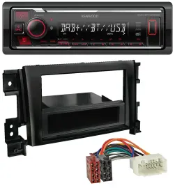 Автомагнитола для Suzuki Grand Vitara (с 2005) Kenwood MP3, Bluetooth, USB, DAB