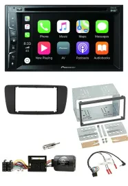 Pioneer Lenkrad USB DVD Bluetooth DAB 2DIN Autoradio für Seat Ibiza ab 08 nitsch