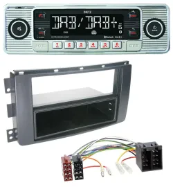 Dietz Bluetooth MP3 DAB USB Autoradio für Smart ForFour 454 ForTwo 451 ISO