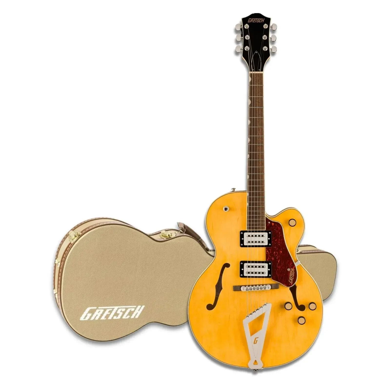 Электрогитара Gretsch G2420 Streamliner Hollow Body Single Cut Village Amber (набор)