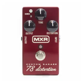 Педаль эффектов для электрогитары MXR M78 Custom Badass 78 Distortion