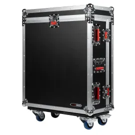 Gator Cases G-TOURQU6 Road Case with Doghouse for Allen & Heath Qu-6 idjnow