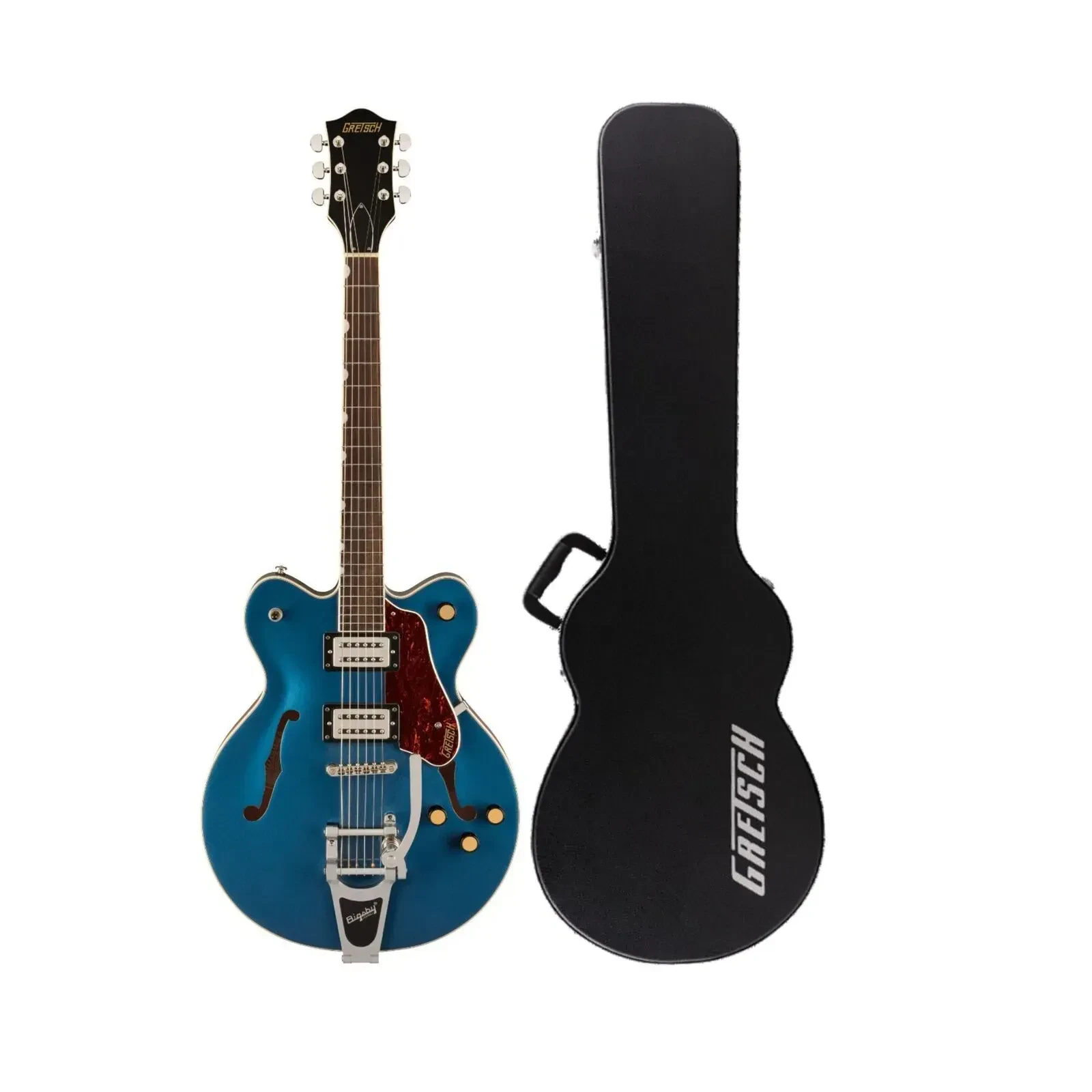 Gretsch G2622T Streamliner Center Block Double Cut Guitar Blue with Case