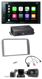 Pioneer Lenkrad TMC 2DIN Bluetooth DAB Navigation für Alfa Romeo 147 GT 2007-201