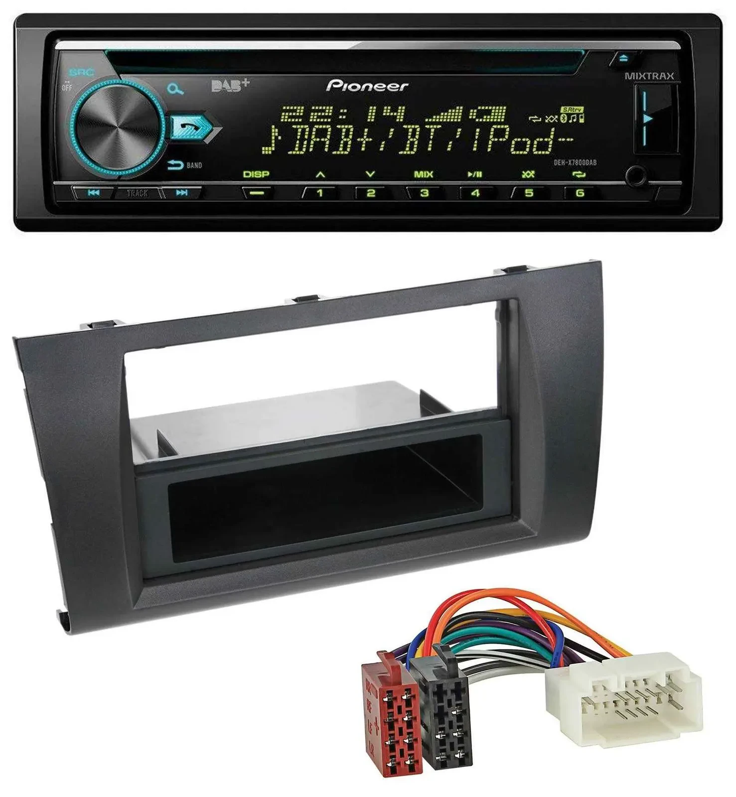Автомагнитола для Suzuki Swift (2006–2010) Pioneer DAB, MP3, CD, USB, Bluetooth