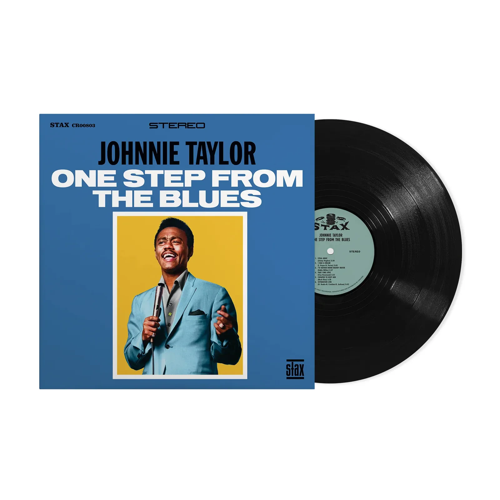 Виниловая пластинка Johnnie Taylor – One Step From The Blues (Релиз 2024)