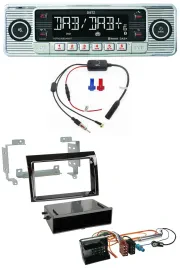 Dietz DAB USB MP3 Bluetooth Autoradio für Citroen Jumper 06-11 Quadlock piano sc