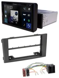 Pioneer DAB MP3 Bluetooth USB Autoradio für Iveco Daily (06-14) - schwarz