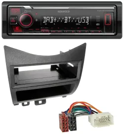 Автомагнитола для Honda Accord (2003–2007) Kenwood MP3, Bluetooth, USB, DAB