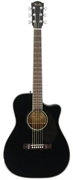 Электроакустическая гитара Fender CC-60SCE Concert Black