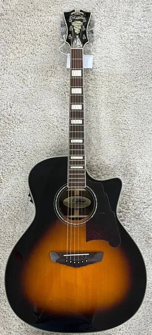 Электроакустическая гитара D'Angelico Premier CS Gramercy Vintage Sunburst