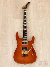 Электрогитара Charvel Soloist Model-2 Archtop HH Transparent Amber w/case Japan 1997