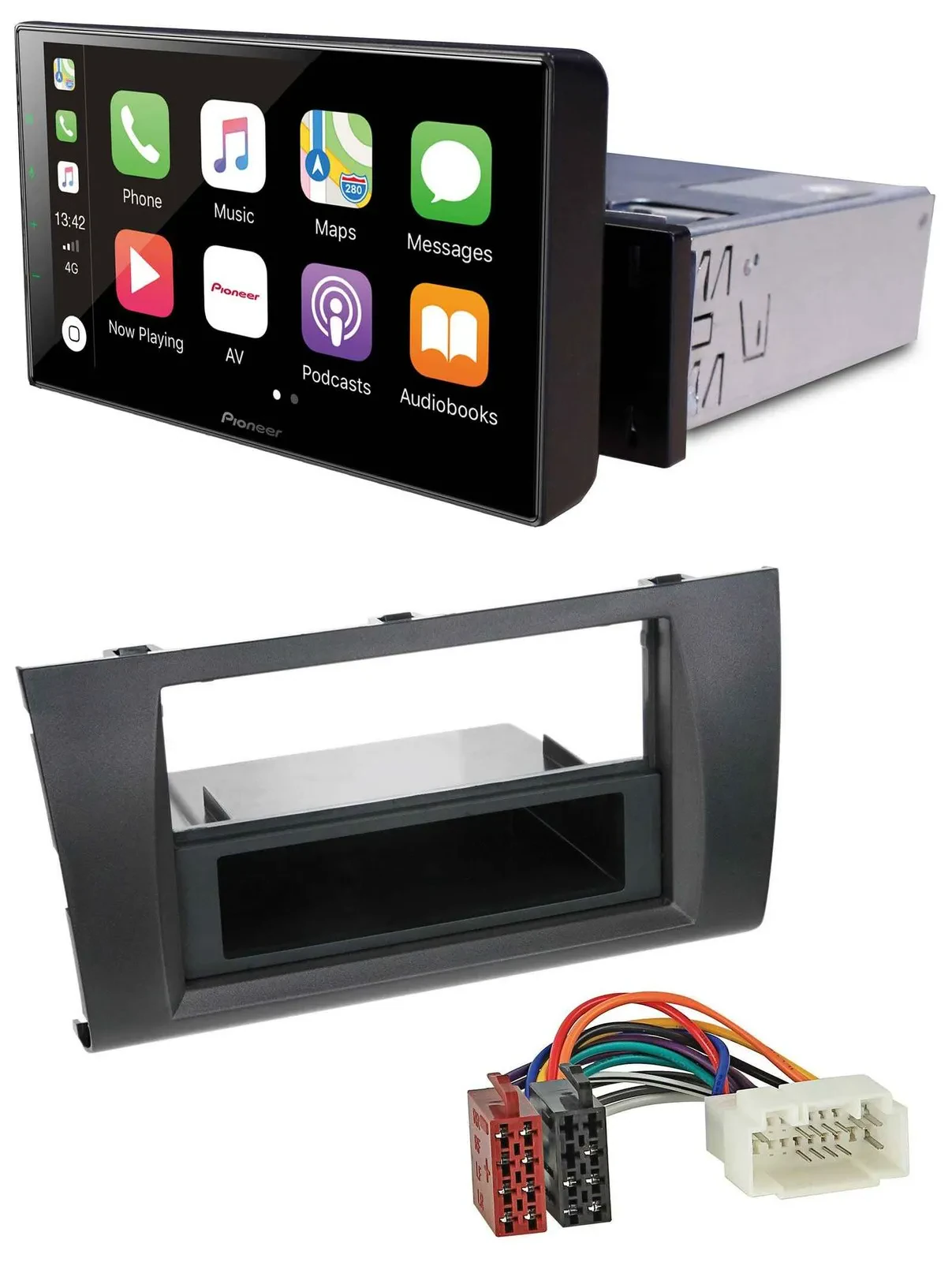 Pioneer Bluetooth MP3 DAB USB Autoradio für Suzuki Swift (2006-2010)