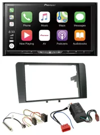 Pioneer 2DIN MP3 USB DAB DVD Bluetooth Autoradio für Audi A3 03-06 8P Bose Aktiv