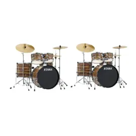 Ударная установка TAMA Imperialstar IE58CCTW 5-част., кофейный тик (Coffee Teak Wrap), с тарелками Meinl HCS (набор)