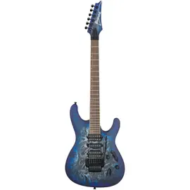 Электрогитара Ibanez S770 Electric Guitar, Rosewood Fingerboard, Cosmic Blue Frozen Matte