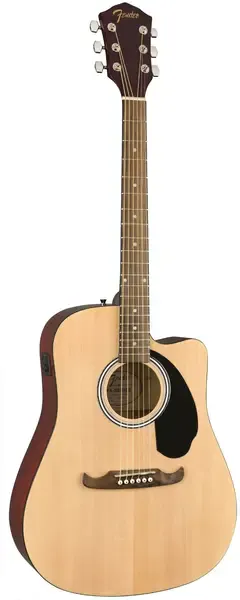 Электроакустическая гитара Fender FA-125CE Dreadnought Natural