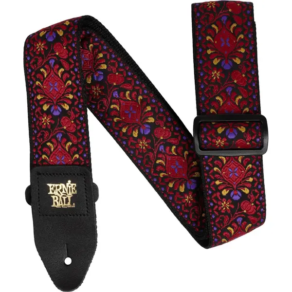 Ремень для гитары Ernie Ball 5369 Jacquard Crimson Royal Bloom