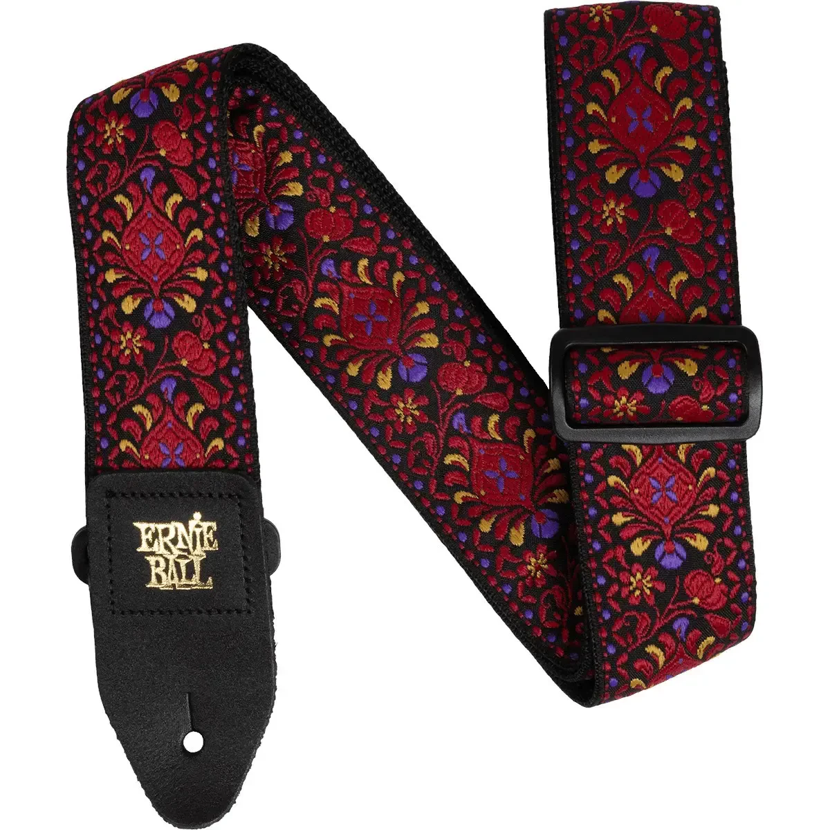 Ремень для гитары Ernie Ball 5369 Jacquard Crimson Royal Bloom