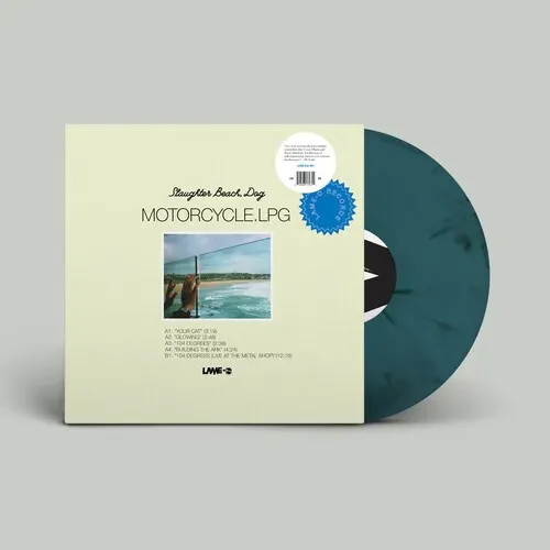 Виниловая пластинка Slaughter Beach Dog - Motorcycle.Lpg - Blue [New Vinyl LP] Blue, Colored Vinyl
