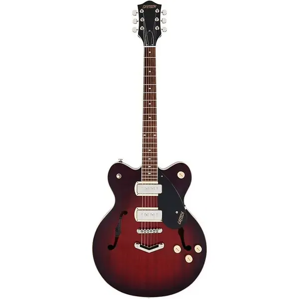 Электрогитара полуакустическая Gretsch G2622-P90 Streamliner Center Block Double-Cut P90 V-Stoptail Claret Burst