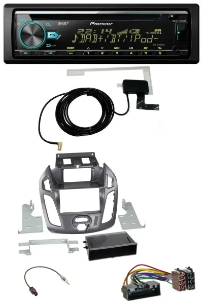 Pioneer MP3 AUX CD USB DAB Autoradio für Ford Transit Connect 12-18 Display Pega