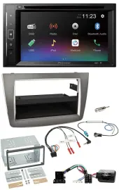 Pioneer Bluetooth Lenkrad USB 2DIN DAB DVD Autoradio für Alfa Romeo Mito 2008-20