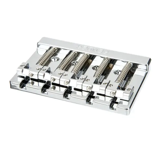 Бридж для бас-гитары Fender HiMass 5-String Bass Wide Bridge Assembly Zinc Saddles Chrome